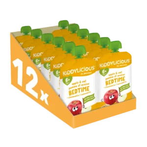 Ovocná kapsička jablko a ovos (12 × 100 g)